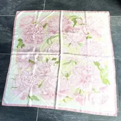HERMES カレ90 シルクスカーフ Les Pivoines 芍薬