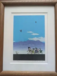 関口コオ 作 / 晩秋 一点物の切り絵