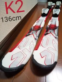 【K2セット☆】136cm スキーセット♪ 送料無料!