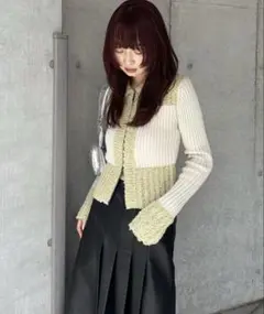 MOUSSY / MIX PATTERN ZIP UP POLO CD