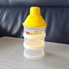 SNOOPY 分割式ミルクボトル イエロー