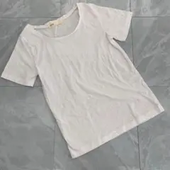 Last stage Tシャツ ホワイト シンプル 半袖 コットン Lサイズ