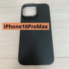 iPhone16ProMax iPhoneケース　カバー　スマホ　ブラック