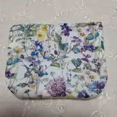 リバティ6重ガーゼハンカチ◇ワイルドフラワーズ