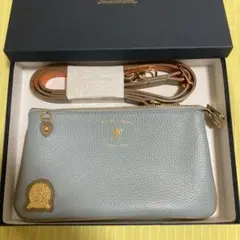 【新品】ADMJ エーディーエムジェイ 牛革 ポーチウォレット
