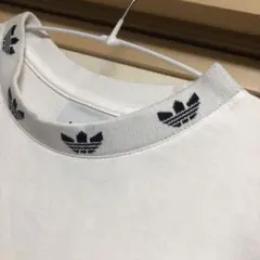 アディダス adidas Tシャツ 半袖 リブ トレフォイル サイド ライン