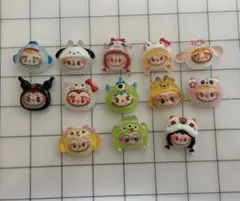 LABUBU パーツ　13個　まとめ売り