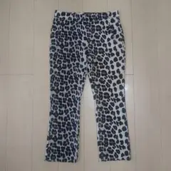 ★ZARA BASIC ヒョウ柄アンクル丈パンツ★
