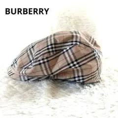 BURBERRY GOLF キャスケット M ノバチェック ベージュ