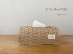 丸型 ティッシュケース（シンプルタグ）