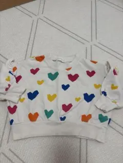 90cm肩フリルトレーナー