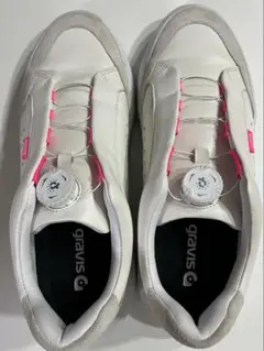 gravis メンズスニーカー　ホワイト　中古品
