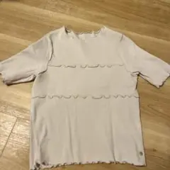 半袖　リブ　シャツ