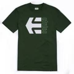 Etnies Corp Combo Tシャツ Mサイズ ダークグリーン