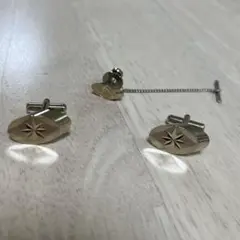 ヴィンテージ　カフス　タイピン