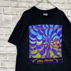 USA製90sヴィンテージTシャツ！シングルステッチ　ブラック半袖古着XL 1