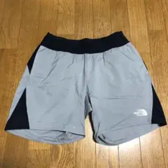 ノースフェイス ランニングパンツ グレー黒Mサイズ