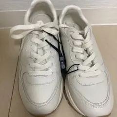 zara ザラ 本革　リアルレザー　スニーカー　36