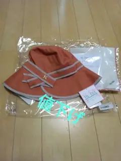へ・エラ　 リボン付き広つばハット