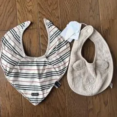 BURBERRY スタイ & GELATO PIG よだれかけ セット