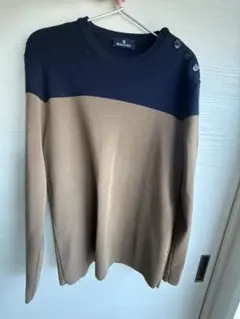 ROYALMER ボタン付きクルーネックセーター(merino wool)