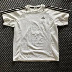 adidas CLIMACOOL ホワイトシャツ M