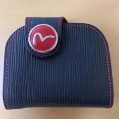 【美品】EVISU 二つ折り財布 コンパクトサイズ 使用頻度少なめ