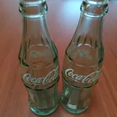 Coca-Cola ガラスボトル 2本セット
