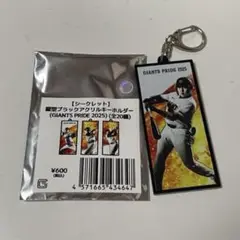 丸佳浩 ジャイアンツ 縦型ブラックアクリルキーホルダー 2025
