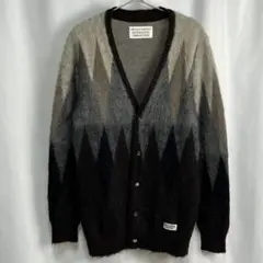 17aw WACKOMARIA モヘアカーディガン ブラウン
