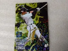プロ野球チップス2025第2弾オリックス頓宮裕真　金箔サインカード