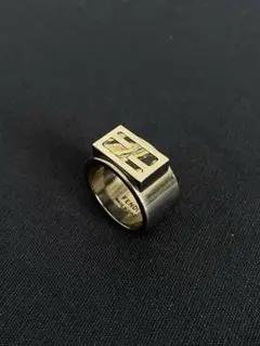 FENDIブラケットリング　シルバー バゲット リング シルバー仕上げ シルバー | Fendi