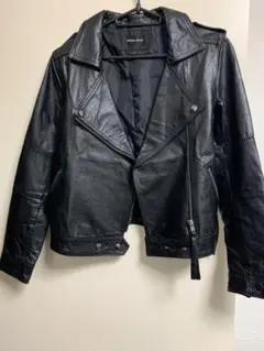 ライダースジャケット ラムレザー サイズ1