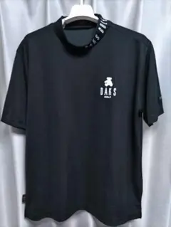 DAKS GOLF　モックネック　黒