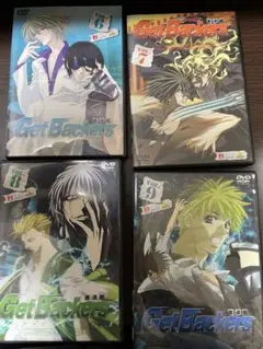 ゲットバッカーズDVD6巻から9巻の4本