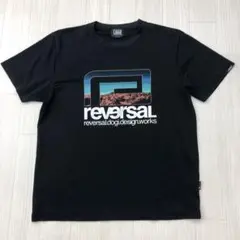 reversal リバーサル Tシャツ ブラック L