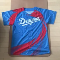 ドラゴンズ 半袖 応援ユニフォーム 青赤