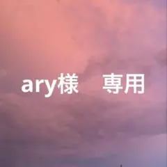 ary様　専用