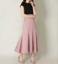 Swingle✨️スウィングル カットドッキングマーメイドワンピース 黒×ピンク
