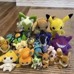 ポケモン ぬいぐるみセット　17体