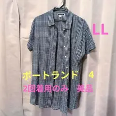 美品　PORTLAND 　ポートランド半袖チュニック サイズ4（LL）