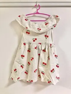 SALE中♪H&M エイチアンドエム さくらんぼ柄 ワンピース 110cm