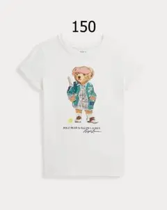 本日限定2025今季ガールズ新品ラルフローレンポロベアTシャツL（150）