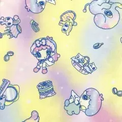サンリオ キキララ せきやゆりえ オックス生地 ハギレ ユニコーン ぞうさん