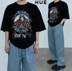 HUECLOSET ヒュー コットン半袖tシャツ