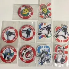 Crazy Raccoon CRストア 缶バッジ&ステッカー まとめ売り