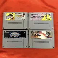 SFC スーパーファミコンソフト4本セット レディストーカー デッドダンス