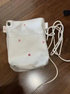 tonto ハート柄ショルダーバッグ ピンク