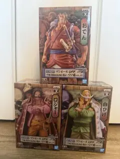 BANPRESTO - 【大人気】ワンピース　フィギュア　白ひげ　おでん　まとめ売り ワンピース 白ひげ おでん ロジャー フィギュア 3種セット