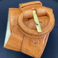 NANCY GONZALEZ/ナンシーゴンザレス　クロコがまぐちバッグ Nancy Gonzalez Grey Crocodile Bag